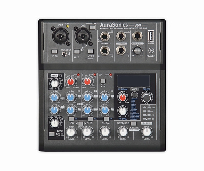 AuraSonics K4 компактный микшерный пульт в Курганской области