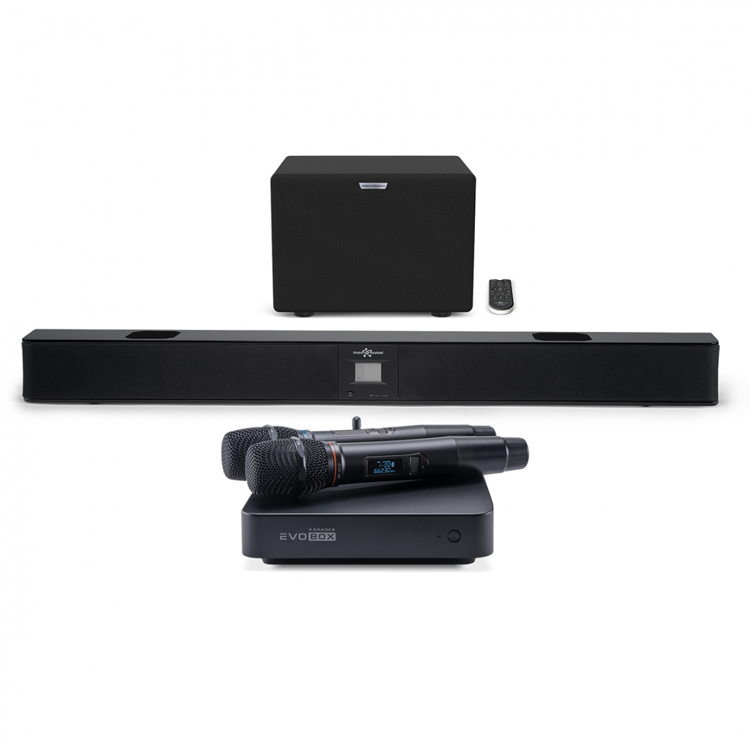 караоке-комплект EVOBOX Plus + EvoSound Bar (саундбар с караоке) в Курганской области