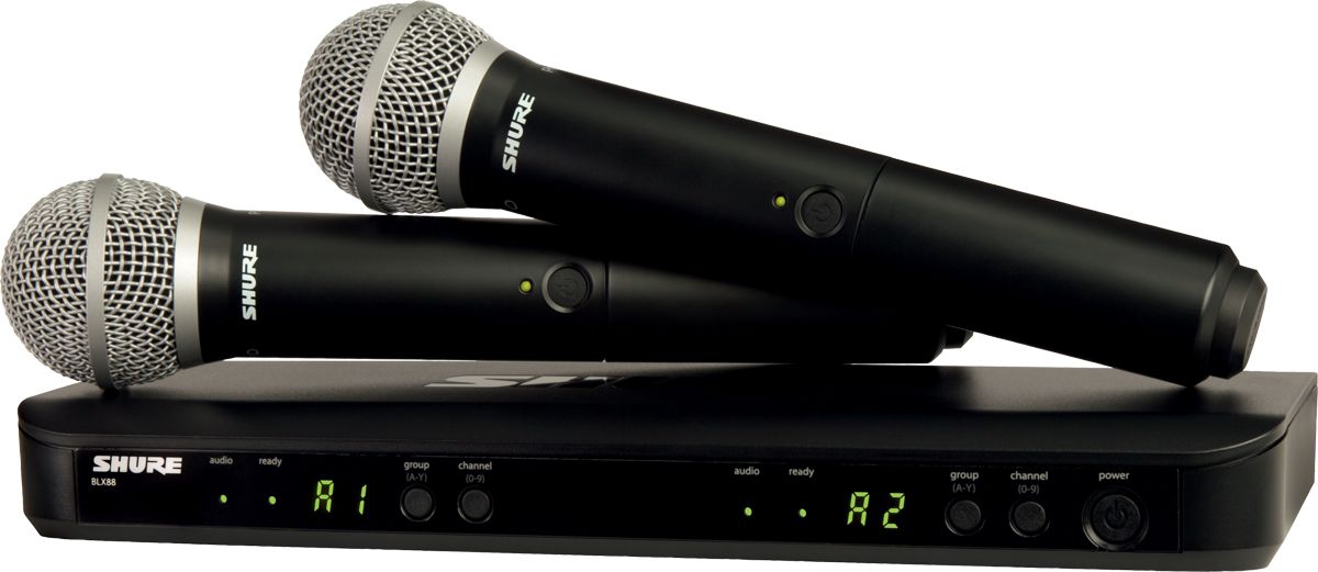 SHURE BLX288E/PG58 M17 вокальная радиосистема в Курганской области
