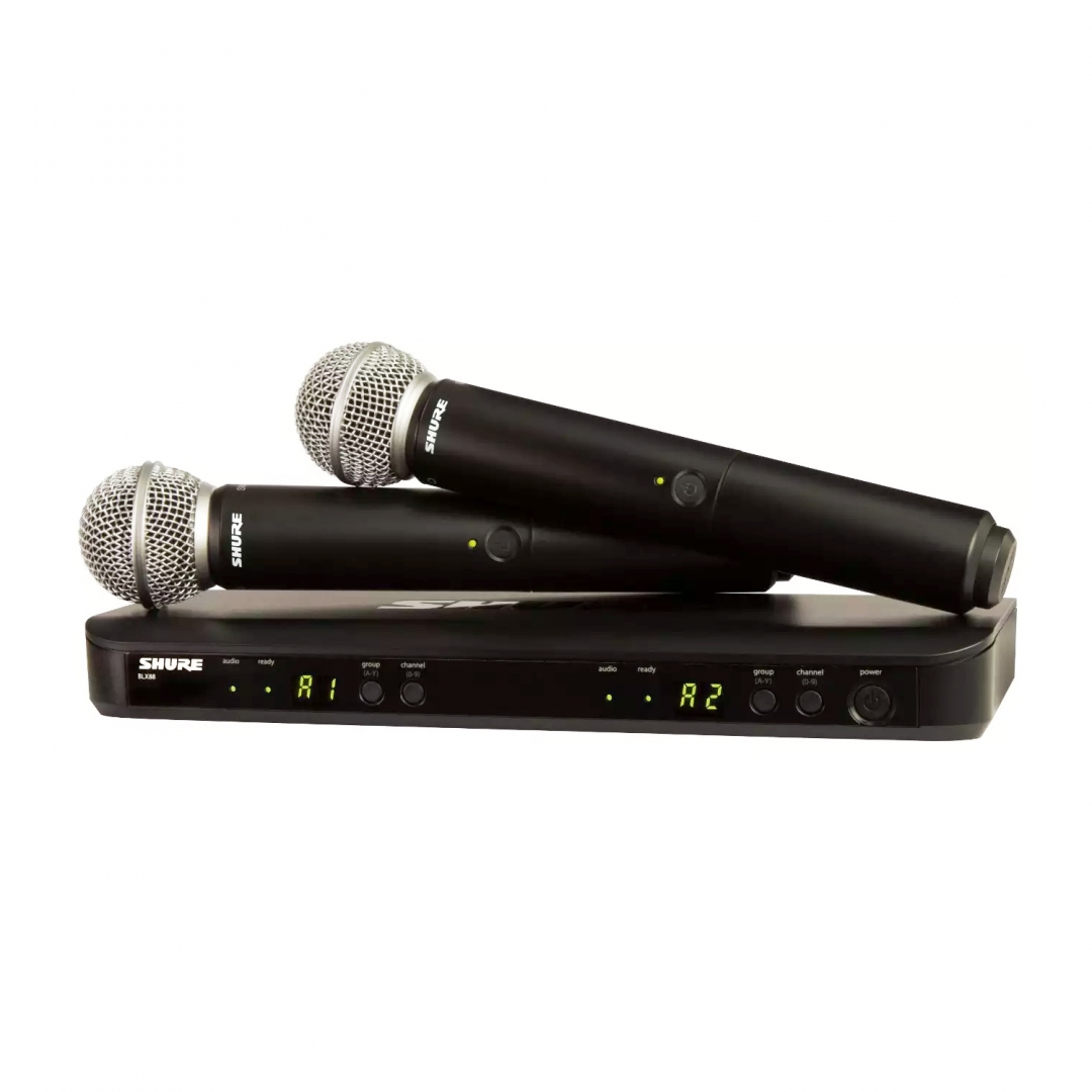 SHURE BLX288E/SM58 M17 вокальная радиосистема в Курганской области