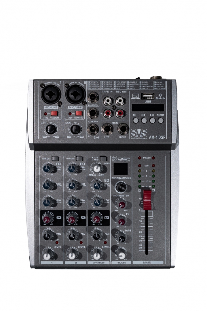 SVS Audiotechnik mixers AM-4 DSP Аналоговый микшерный пульт, 4-канала в Курганской области