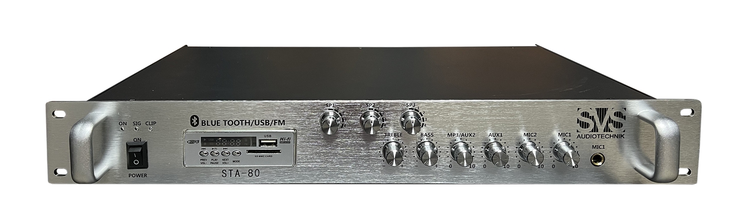 SVS Audiotechnik STA-80 Микшер-усилитель для систем Public Address в Курганской области