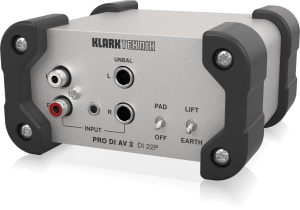 Klark Teknik DI 22P пассивный стерео директ-бокс в Курганской области